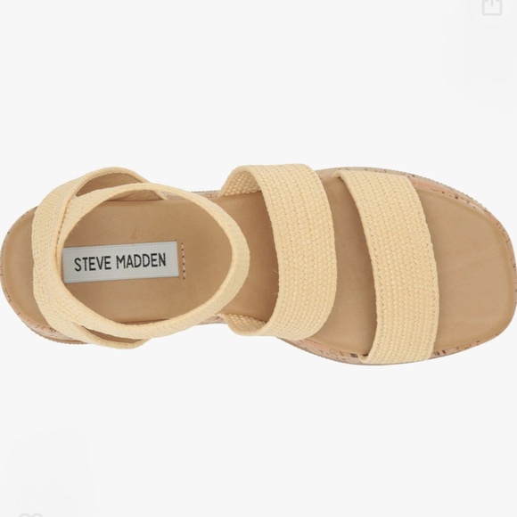 Steve Madden  Sashes Sandal, Raffia, 10 - Picture 3 of 11